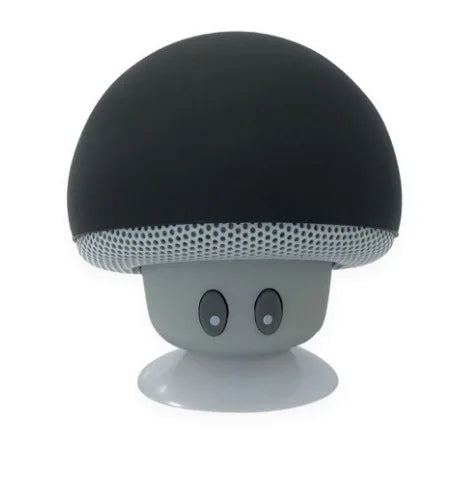 Cute Cartoon Bluetooth Speaker Mushroom Shape Upgraded Suction Cup Mini Speaker Dustproof Birthday Gift for Kids Women