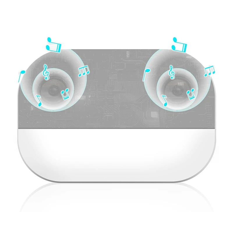 B37B-Bone Conduction Bluetooth 5.2 Speaker,White Noise Sleep Machine Bluetooth Music Box Under Pillow For Improved Sleep