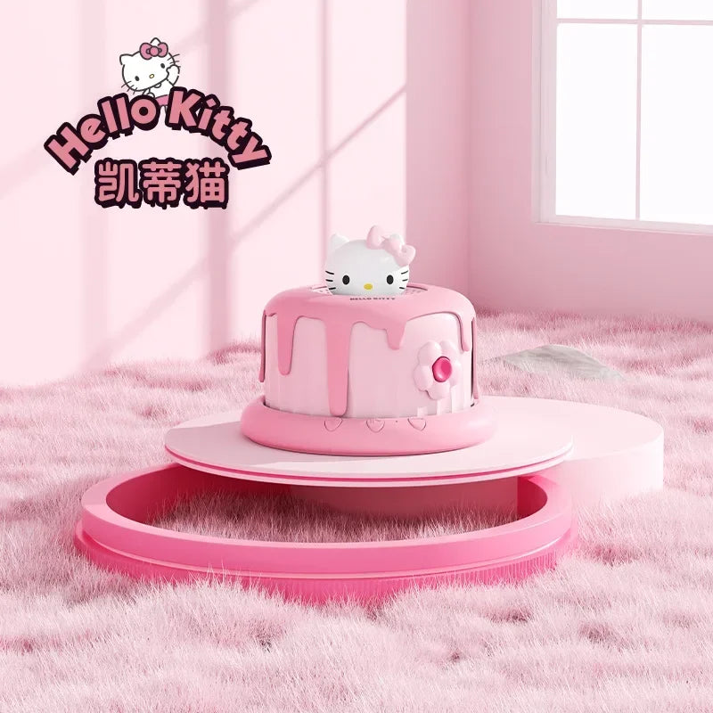 Sanrio Kuromi Mini Bluetooth Speakers FY03 Kawaii Hello Kitty Cake Series Wireless Portable Speakers Anime Girl Birthday Gifts