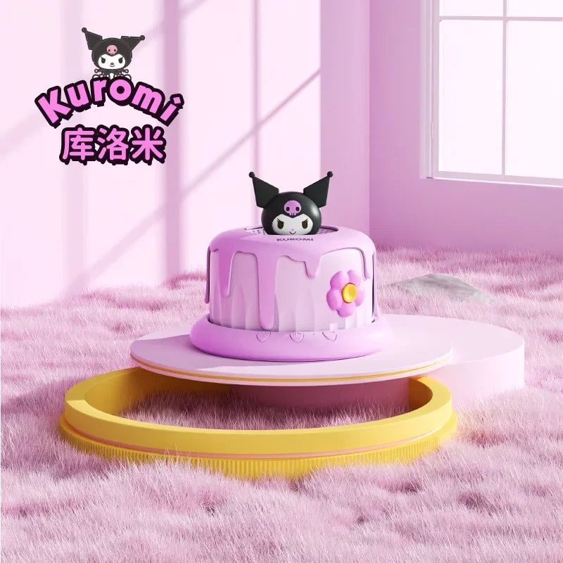 Sanrio Kuromi Mini Bluetooth Speakers FY03 Kawaii Hello Kitty Cake Series Wireless Portable Speakers Anime Girl Birthday Gifts